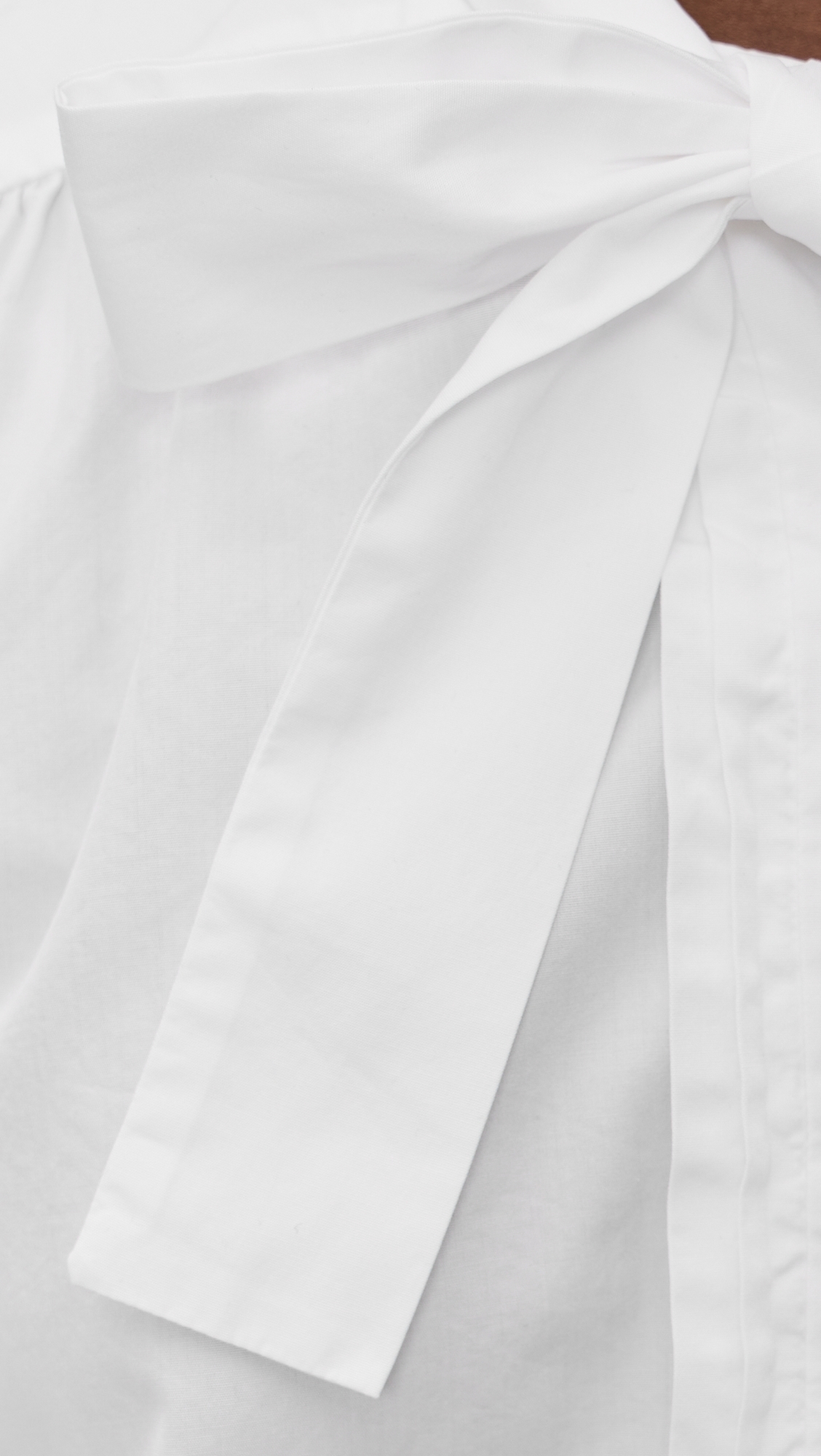 Neck Tie Shirt White