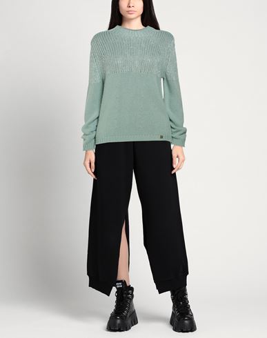 Woman Sweater Light green Size S Merino Wool, Viscose, Polyamide, Cashmere