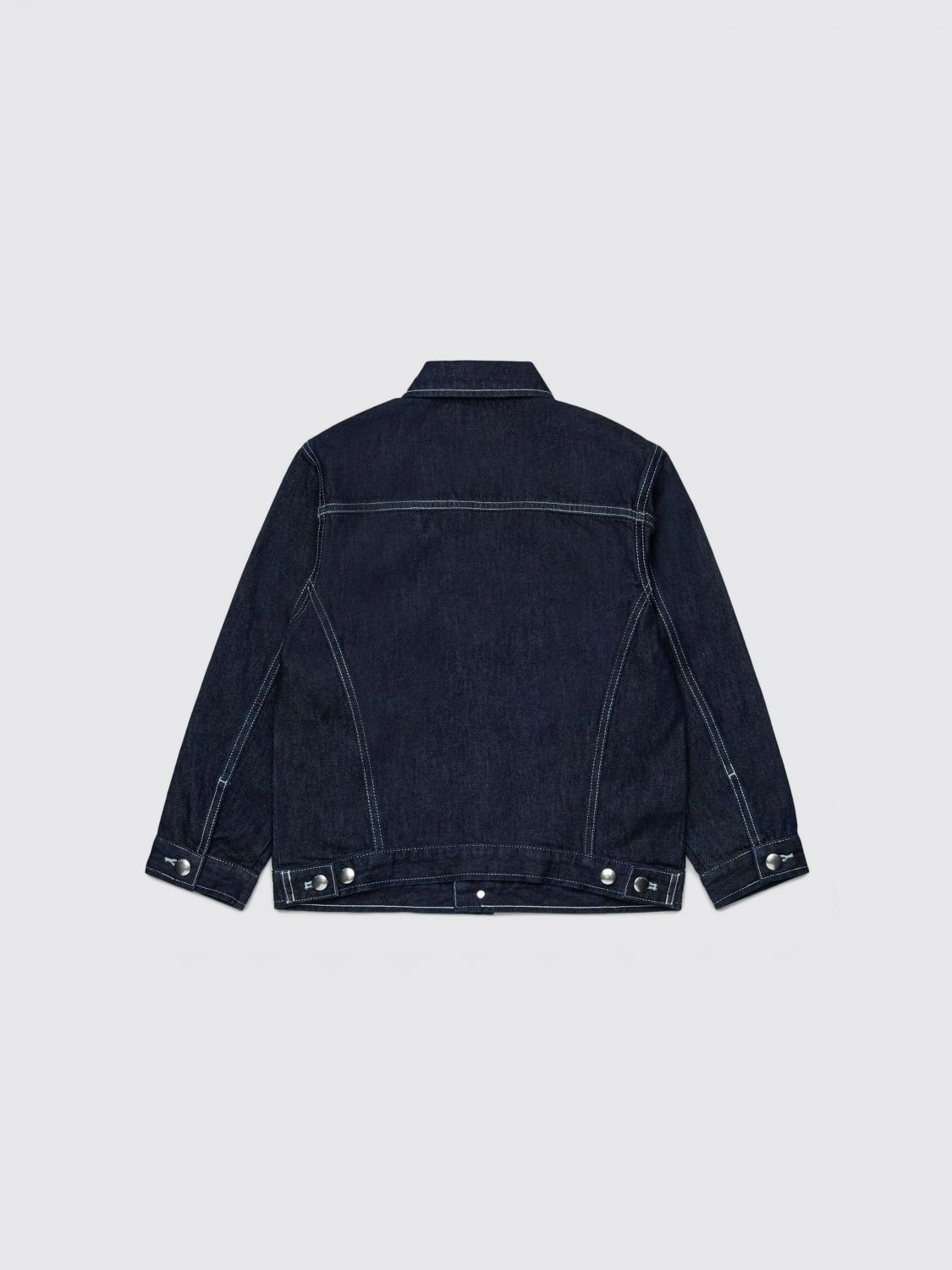 Coat Kids color Blue