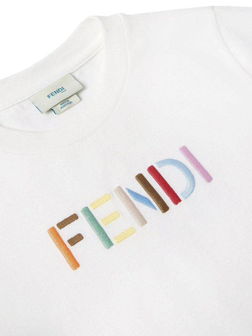 Boys White Logo T-Shirt