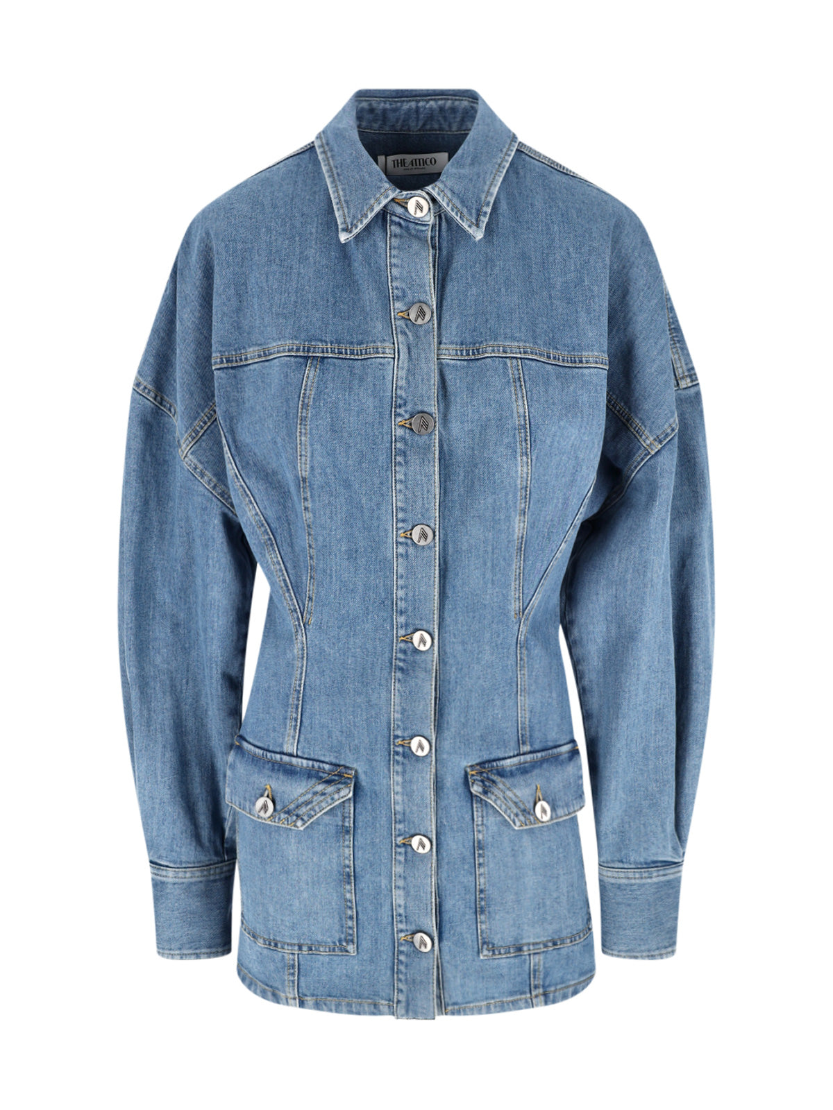 Cotton Stretch Denim Dress