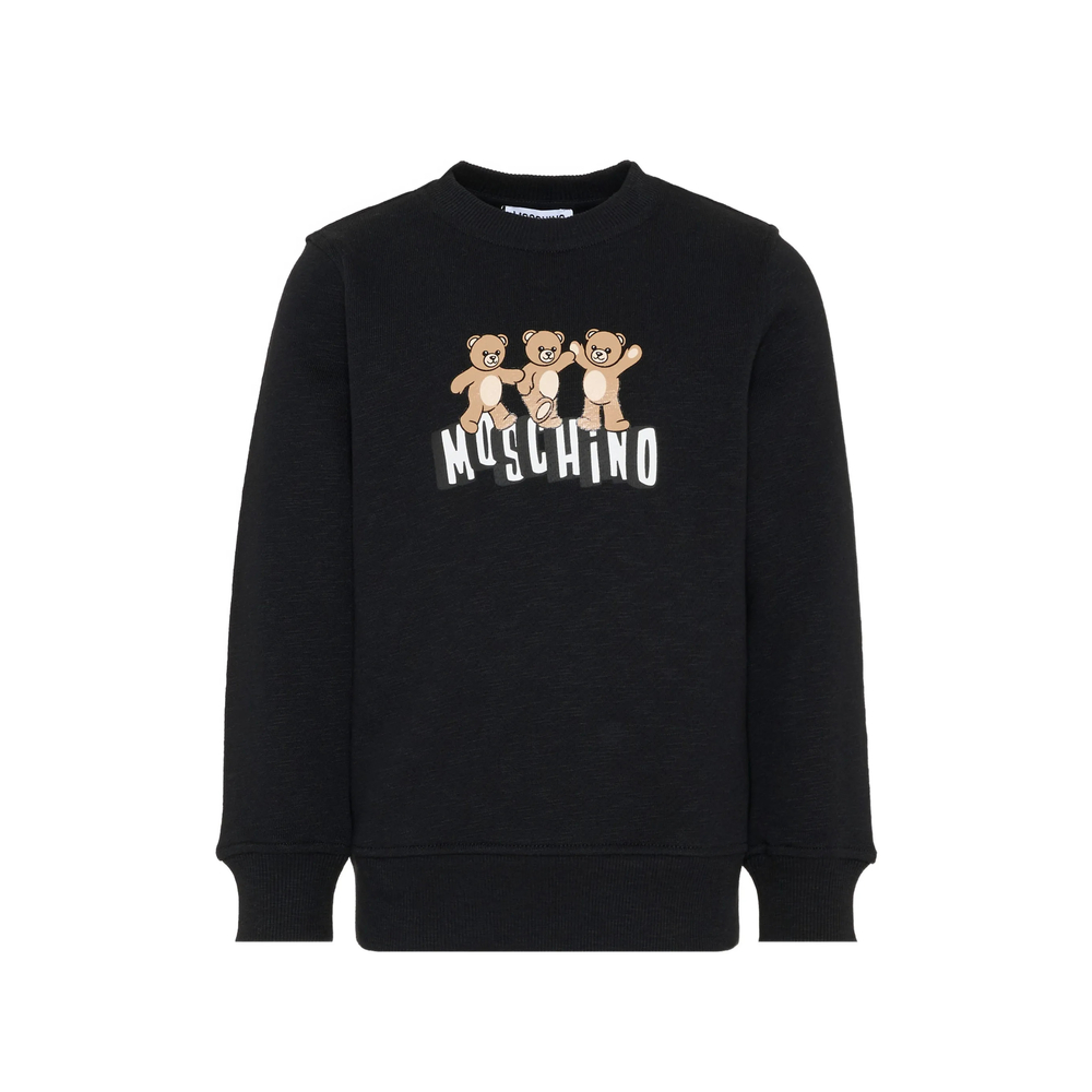 Bear Logo Crew-neck Sweater