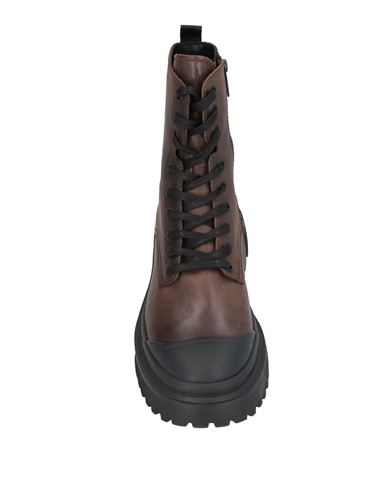 Man Ankle boots Dark brown