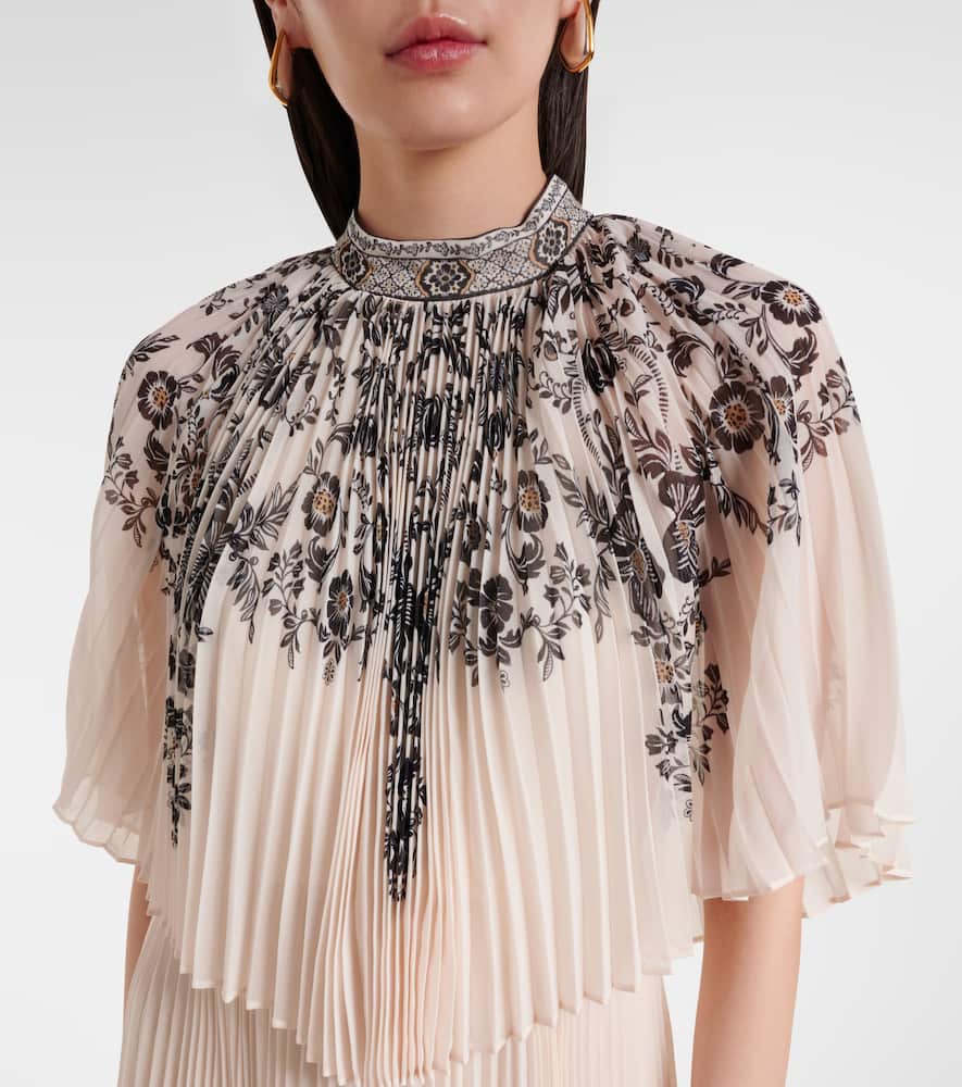 Dawning Sunray printed midi dress