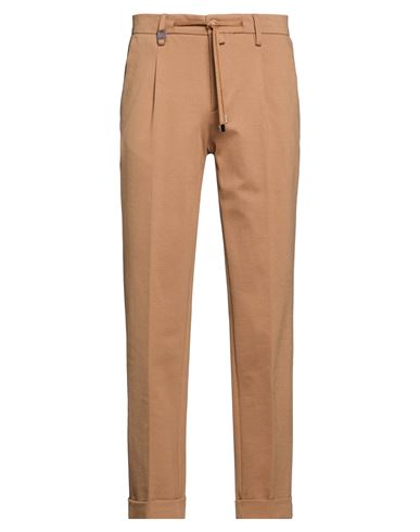 Man Pants Camel Size 28 Viscose, Polyamide, Elastane