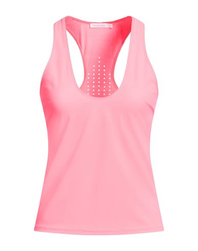 Woman Tank top Fuchsia Size 2 Polyester, Elastane