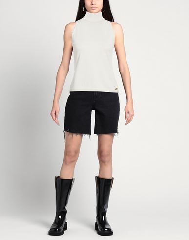 Woman Top Light grey Size M Viscose, Polyester