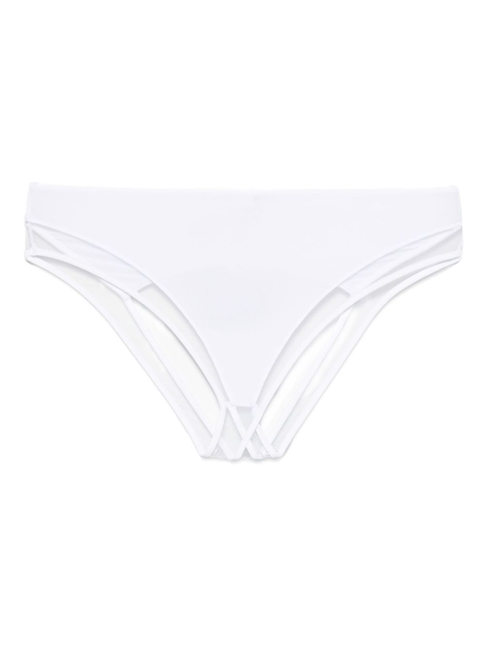 Pure Tentation open high-waisted briefs - White