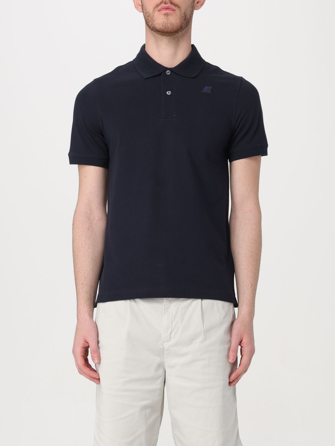 Polo Shirt Men color Blue