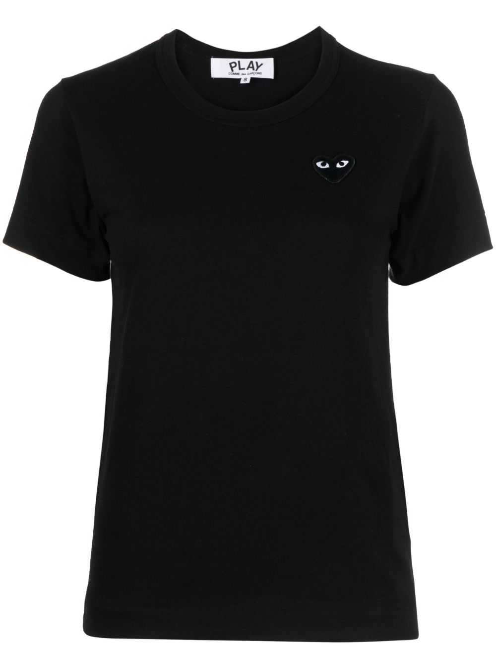 Logo-Embroidered Cotton T-Shirt — Black