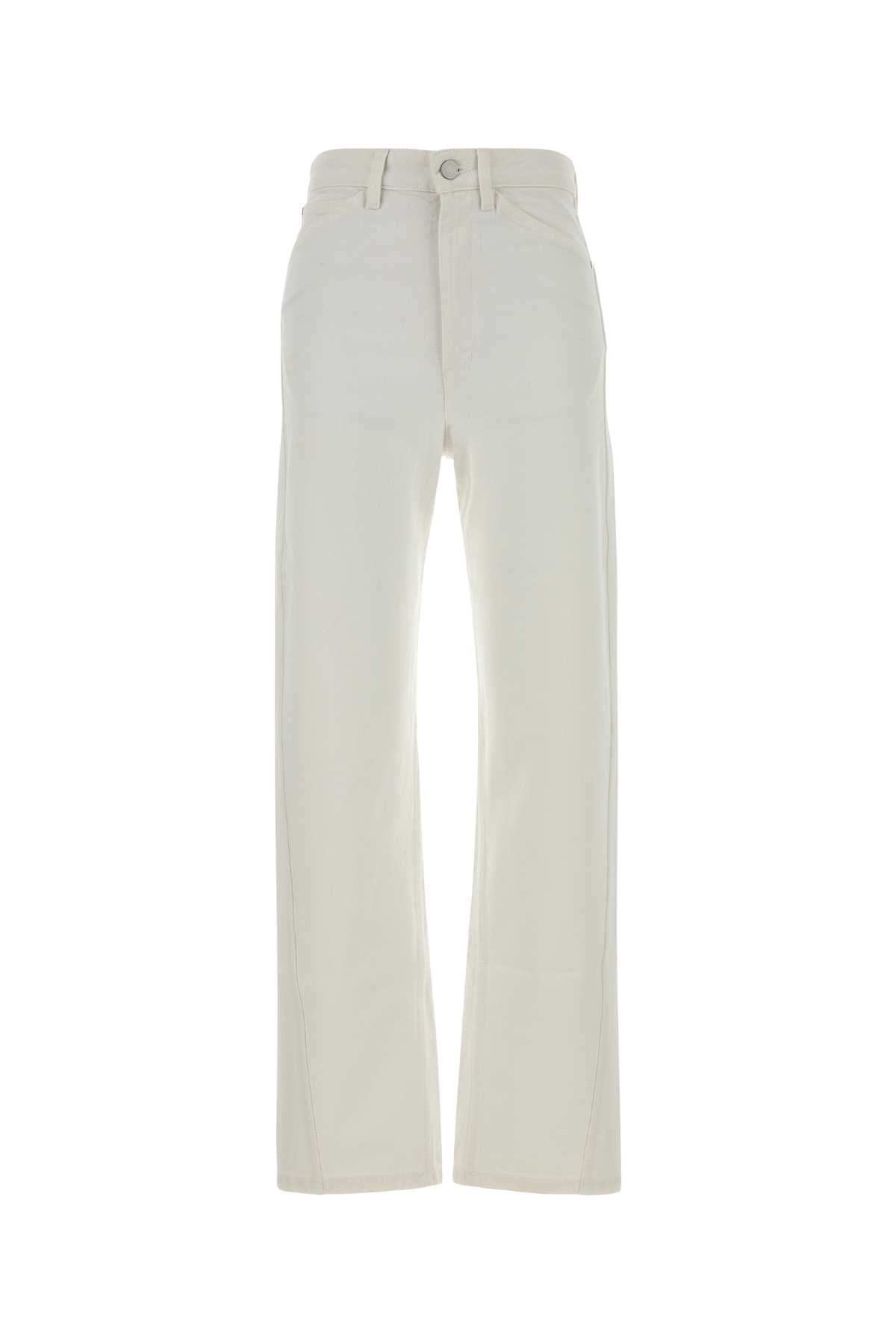 Five Pockets Jeans — White