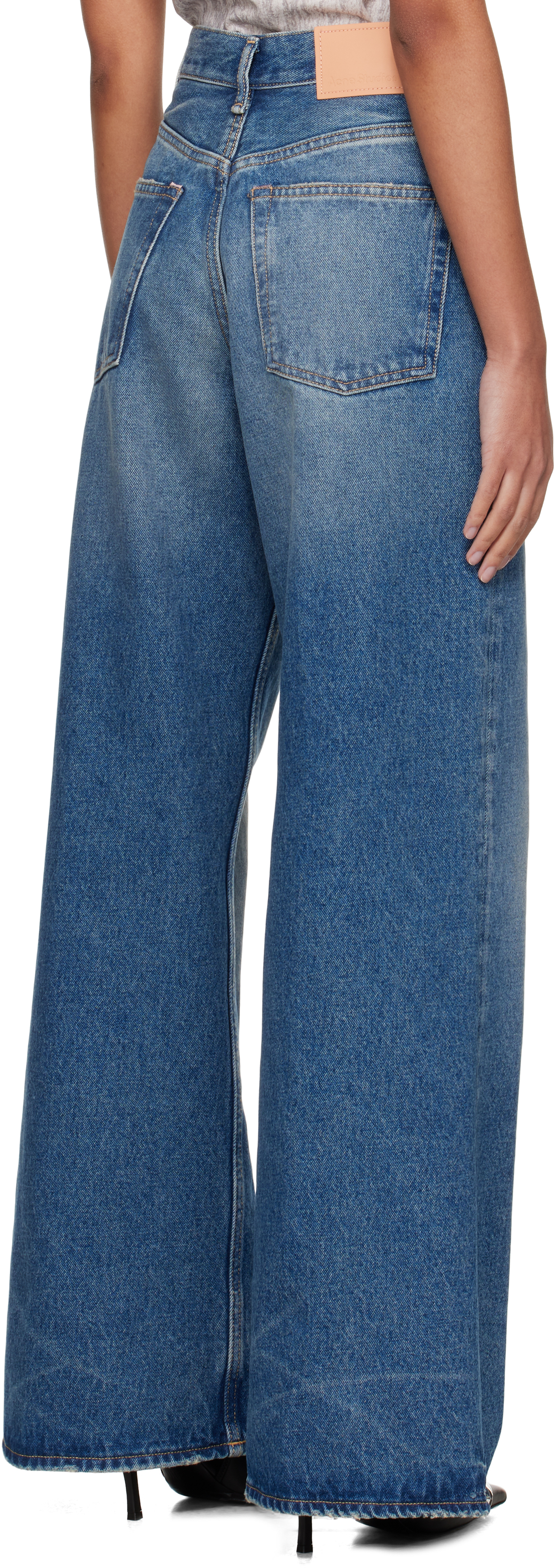 Acne Studios Blue Relaxed Fit 2022F Jeans