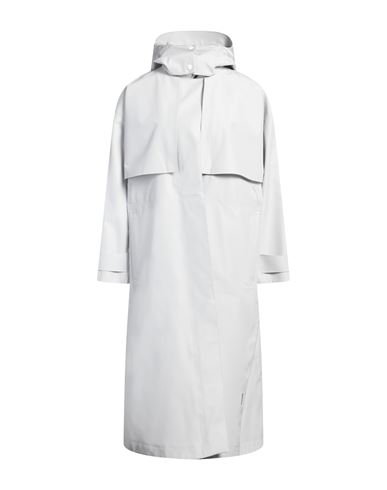 Woman Overcoat & Trench Coat Light grey Size 8 Polyester
