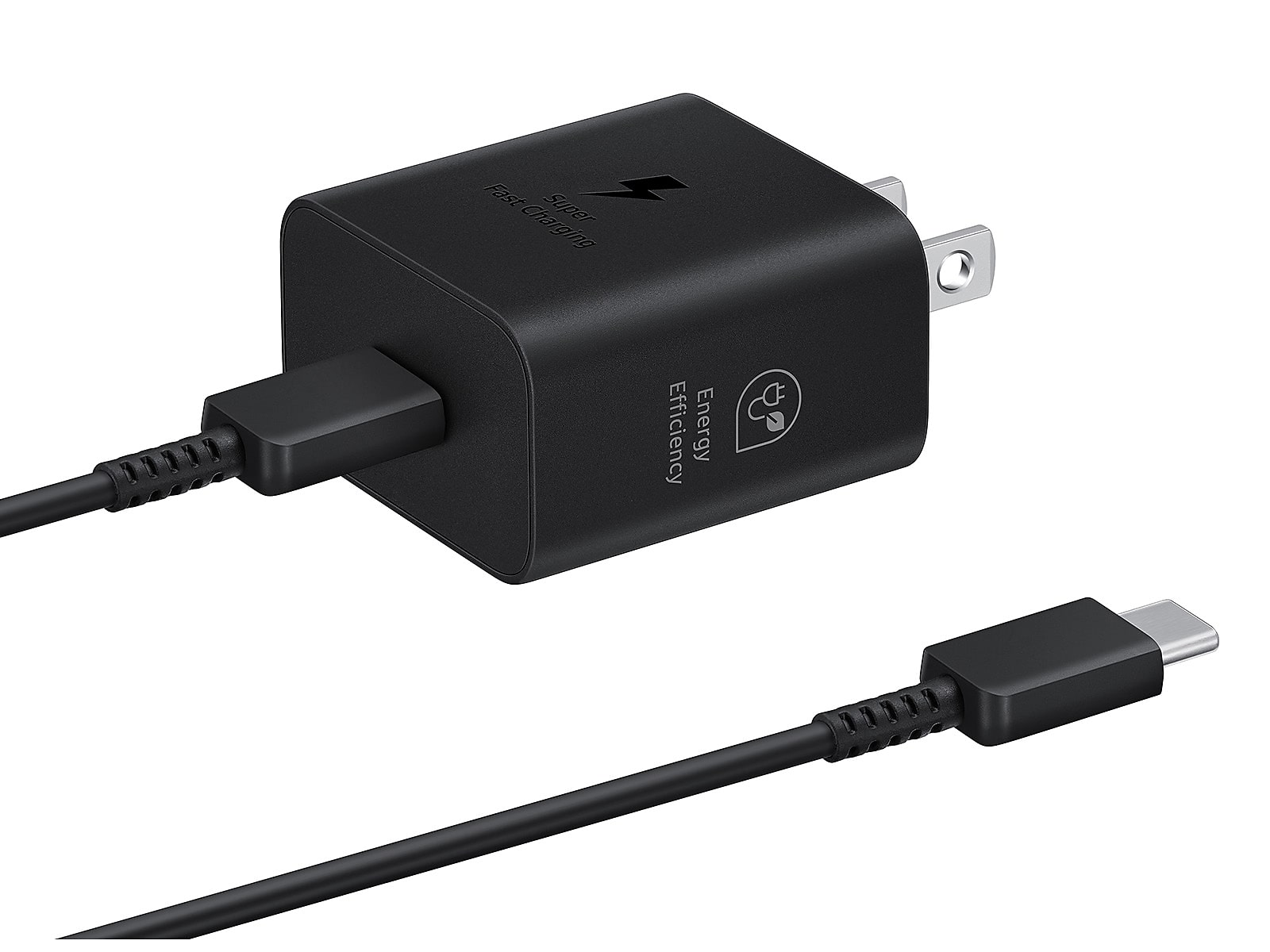 25W PD Power Adapter with USB C Cable in Black(EP-T2510XBEGUS)
