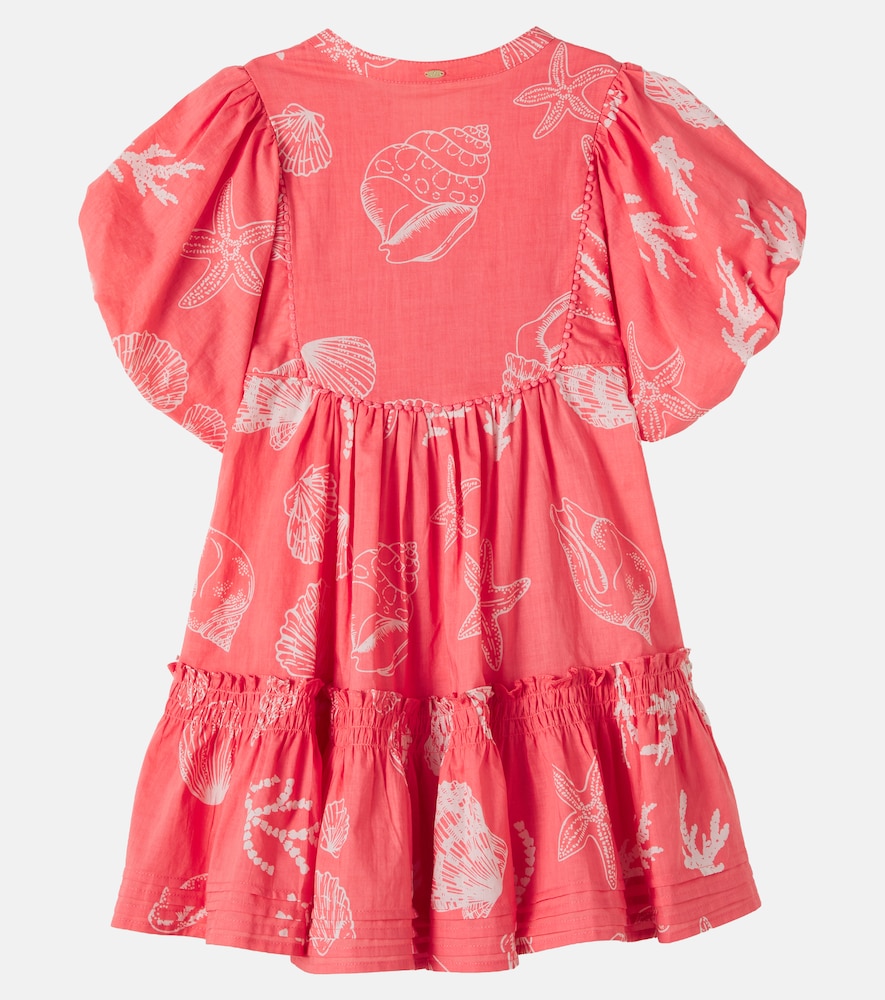 Cruz printed cotton dress