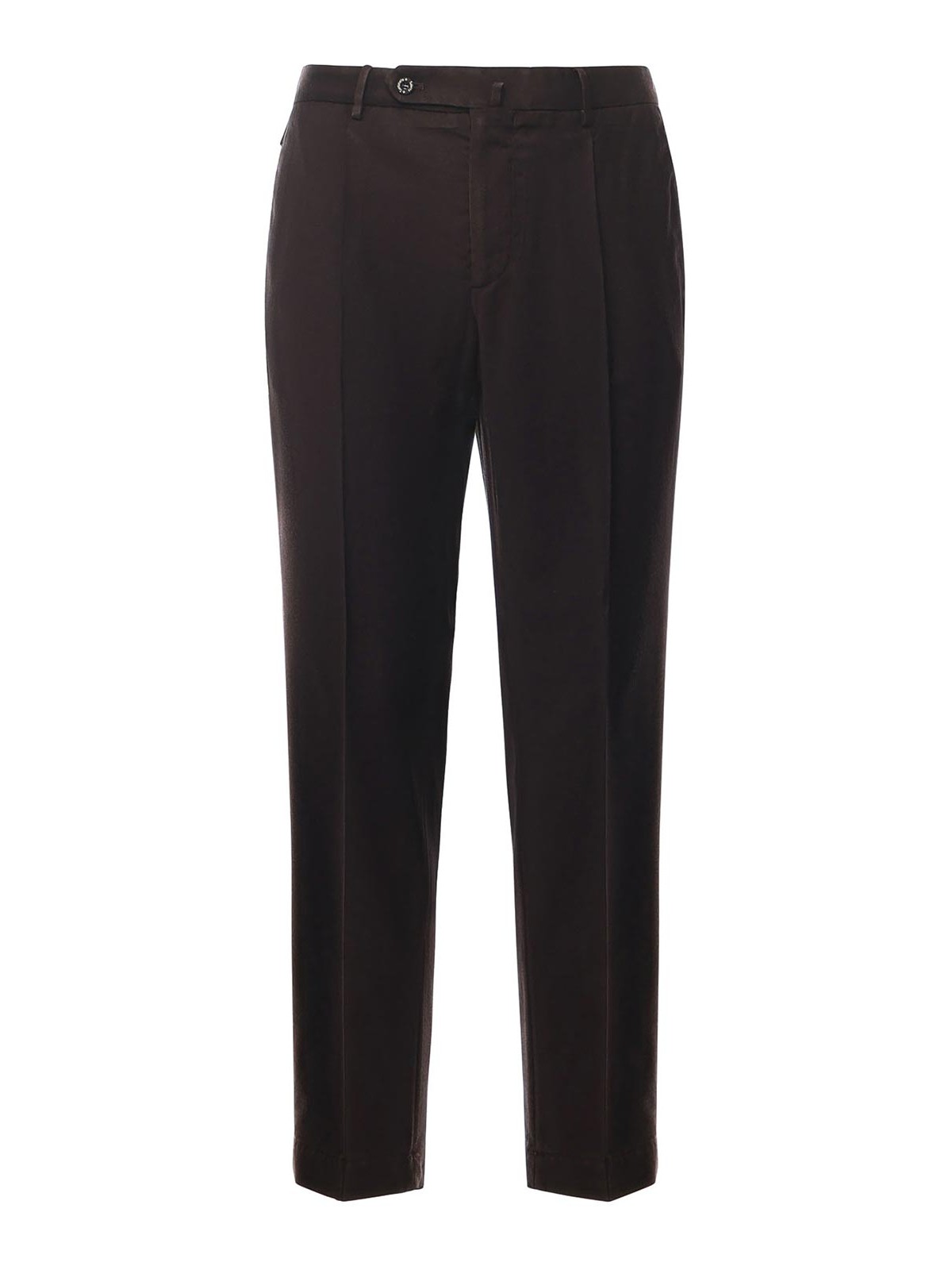 Wool Trousers With Pleats