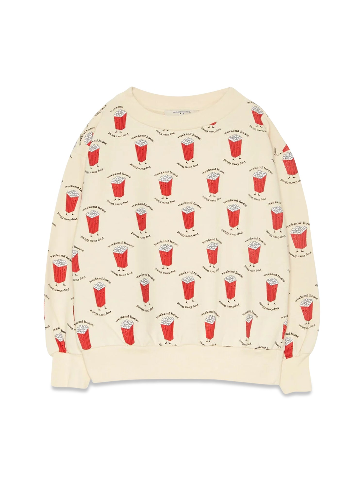Popcorn all over sweatshirt