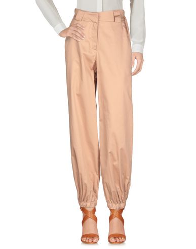 Woman Pants Camel Size 6 Cotton