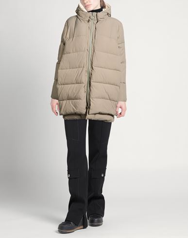 Woman Puffer Sage green Size L Recycled polyamide