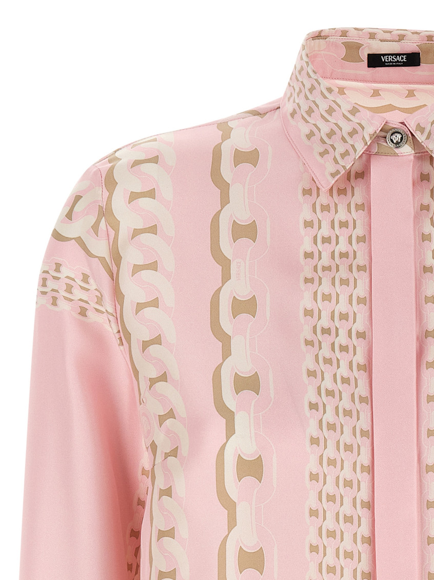 Treasure Foulard Long-sleeved Shirt