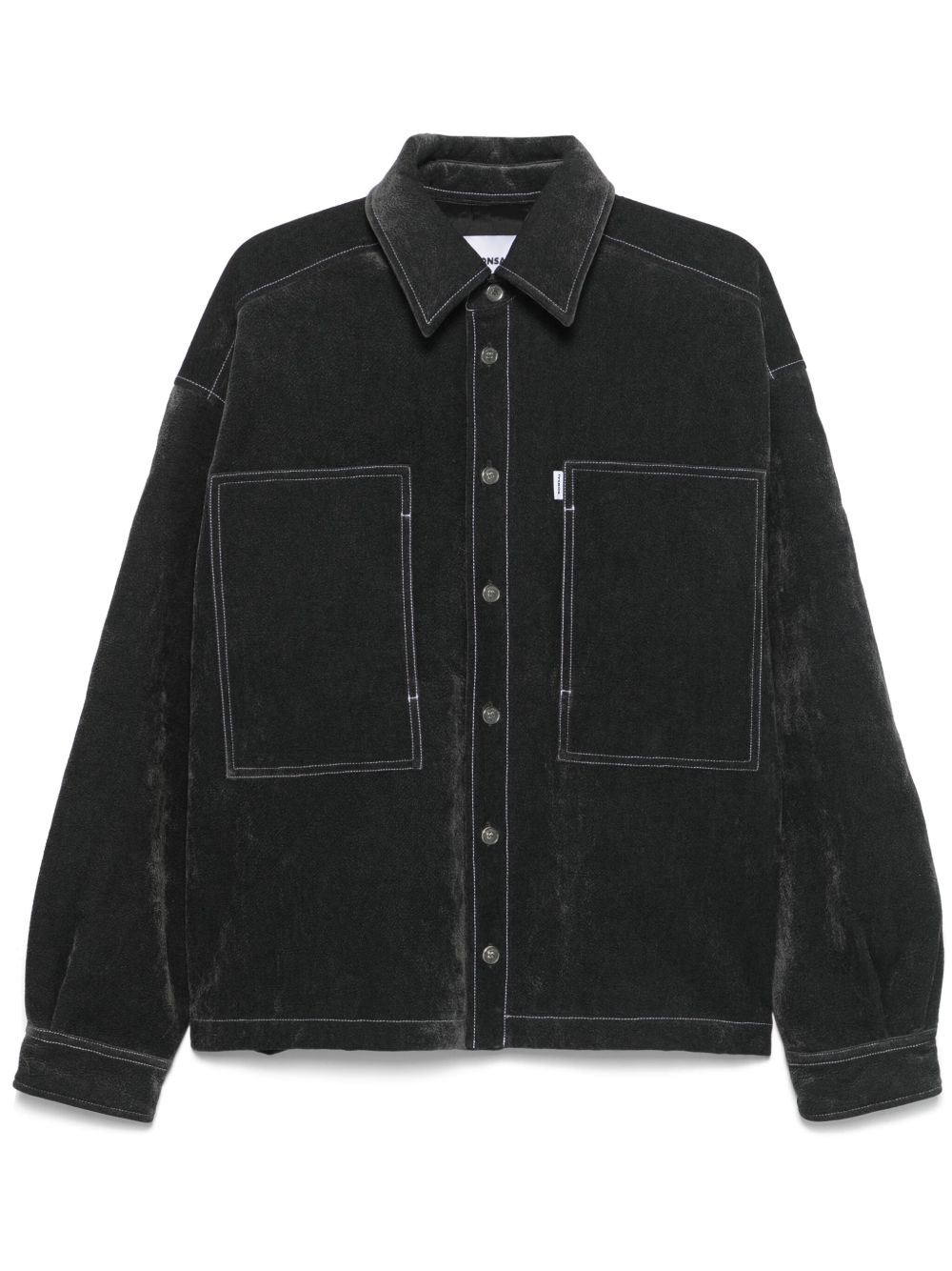 Textured jacket - Black