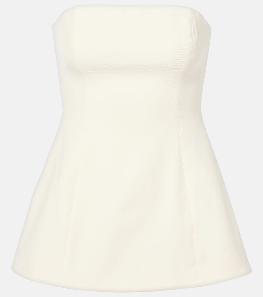 Staud Silvia strapless top