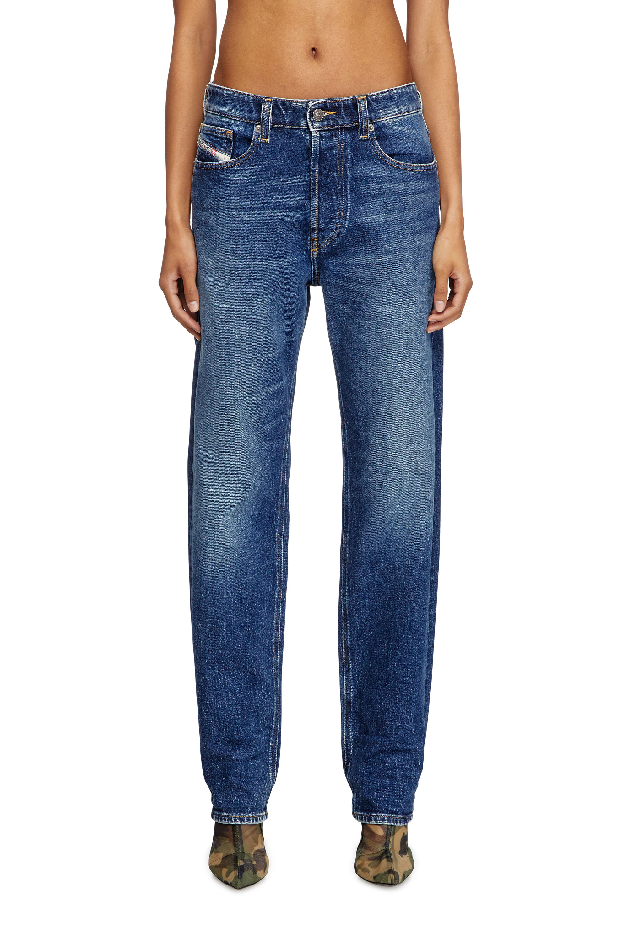 Regular Jeans - 1988 D-Ark - Jeans - Woman - Blue