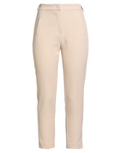 Woman Pants Beige Size 10 Polyester, Elastane