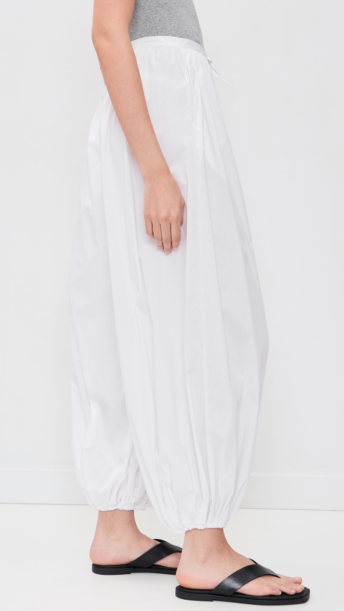 Melinda Balloon Pants White