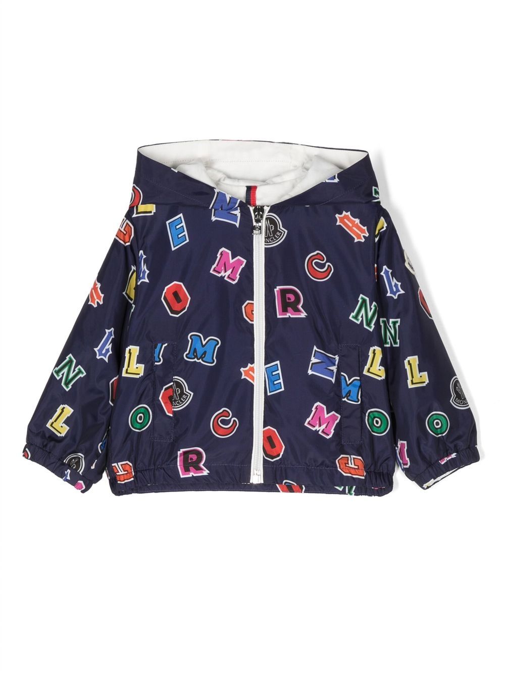 Hooded rain jacket - Blue