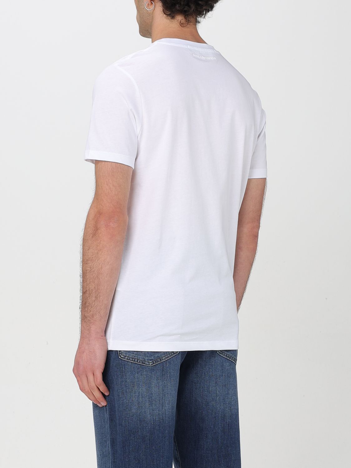 T-Shirt KARL LAGERFELD Men color White