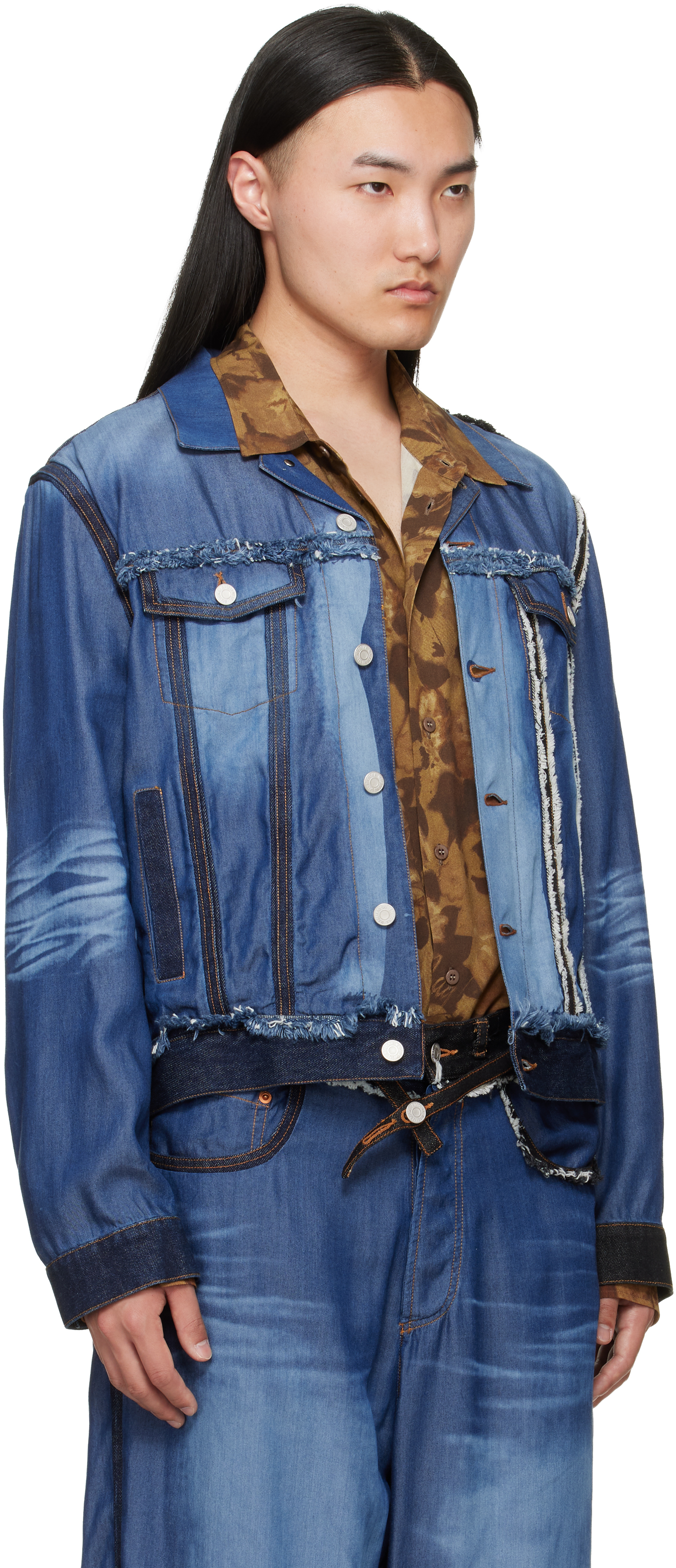 Blue Stormy Denim Jacket
