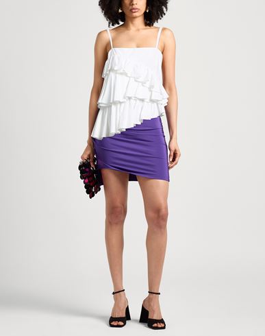 Woman Top White Size 2 Cotton