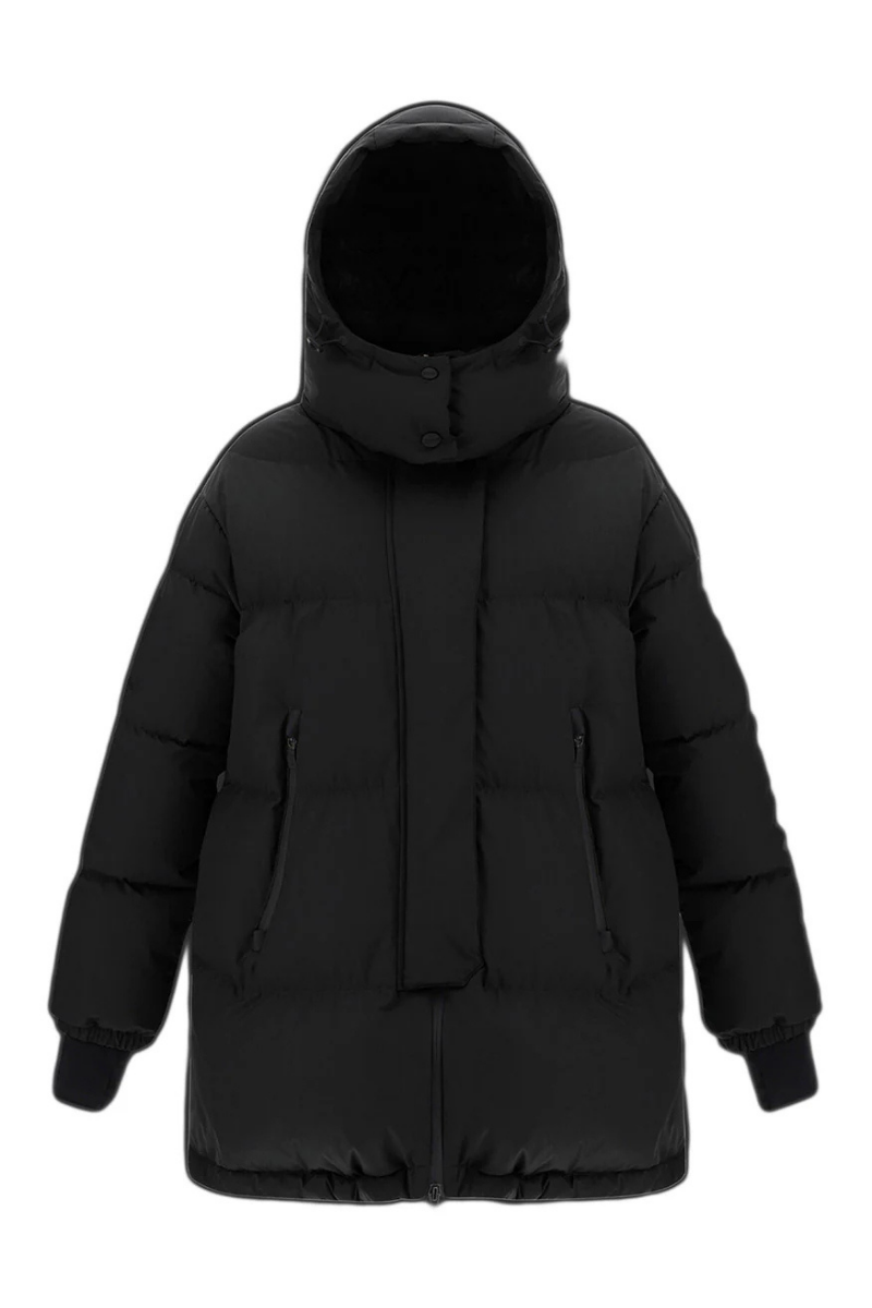Laminar Down Coat — Black