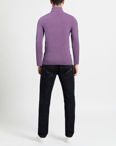 Man Turtleneck Light purple