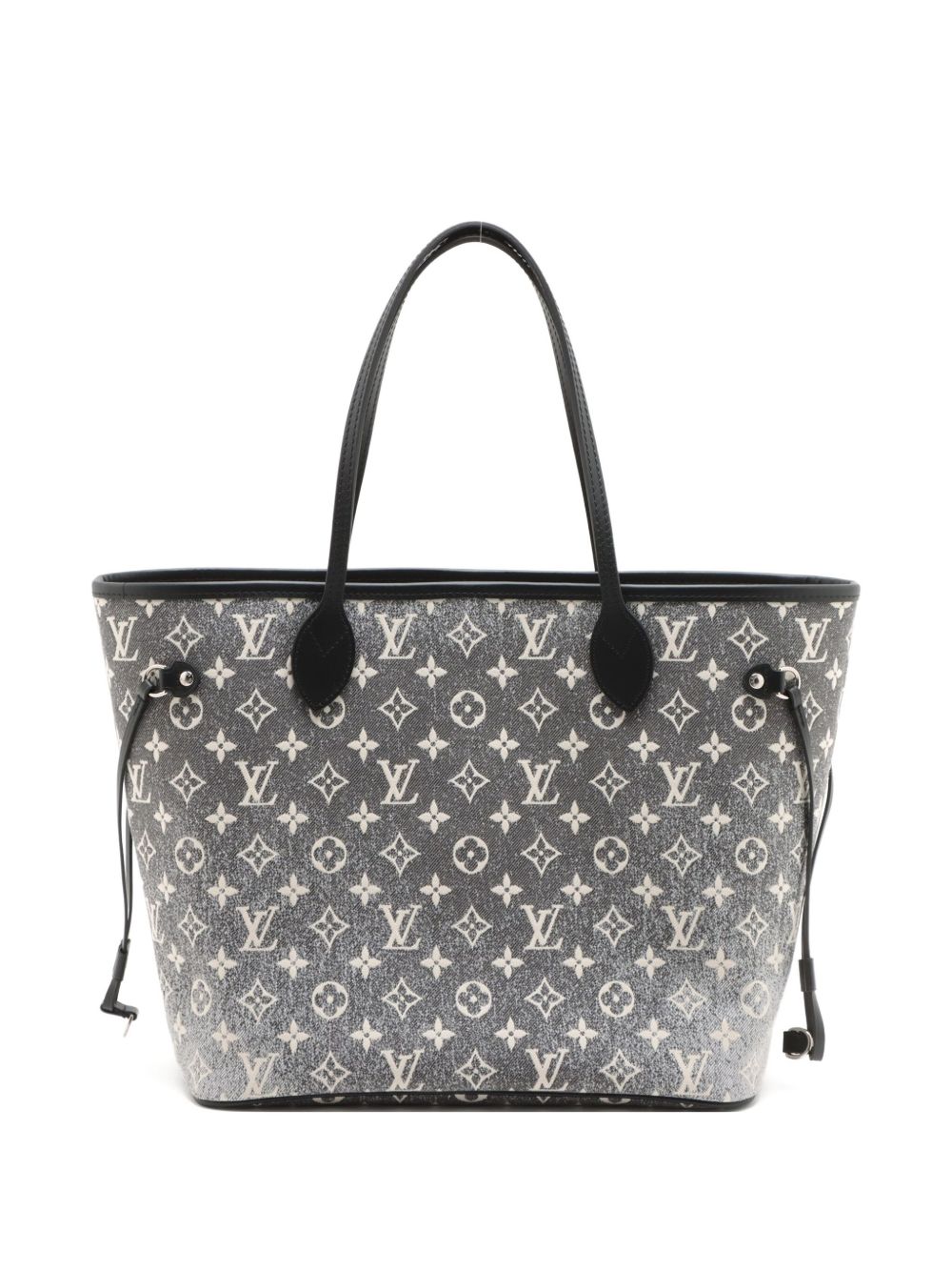 2024 Neverfull MM Monogram jacquard tote bag - Grey