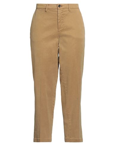 Briglia 1949 Woman Pants Camel Size 6 Cotton, Tencel, Silk, Elastane