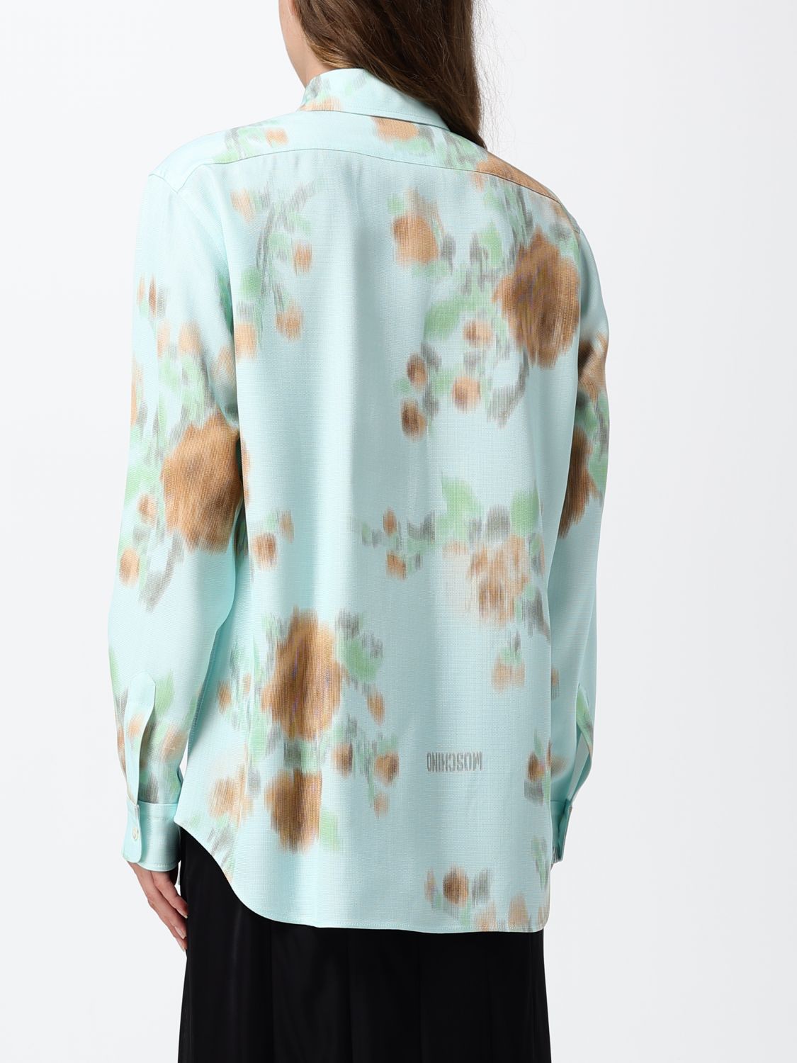 Shirt Woman color Gnawed Blue