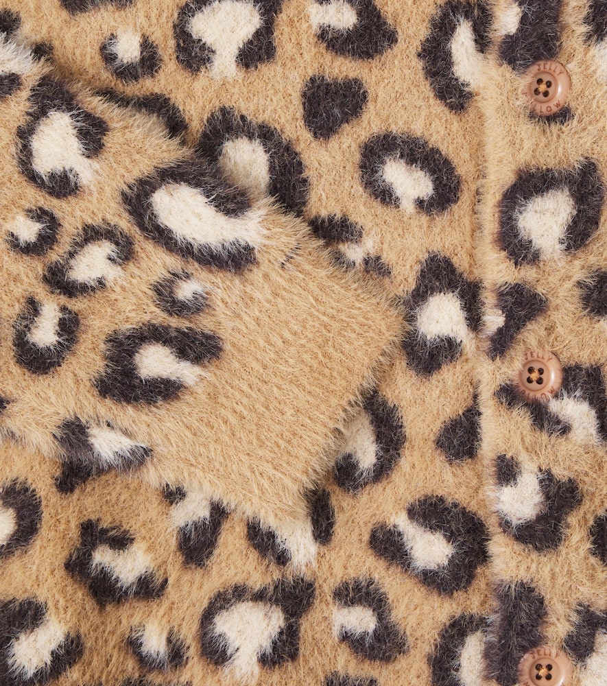Leopard-print cardigan