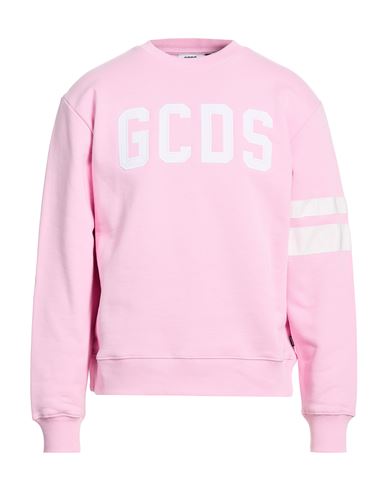 Man Sweatshirt Pink Size M Cotton