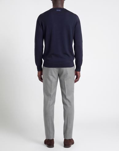Athleisure Man Sweater Midnight blue Size 46 Virgin Wool