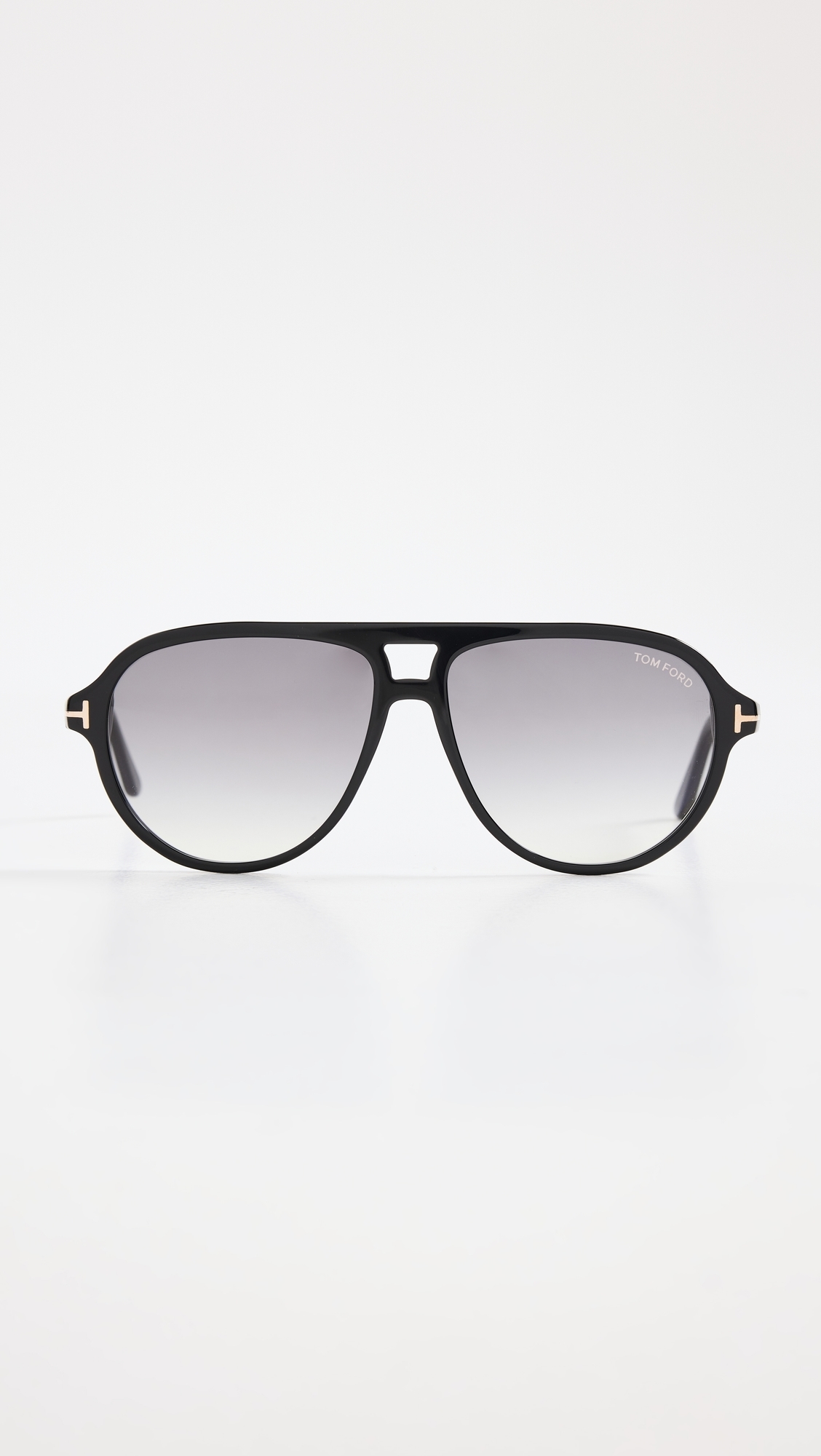 Jeffrey Sunglasses Shiny Black/Gradient Smoke One Size