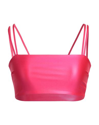 Woman Top Fuchsia Size 8 Polyamide, Elastane