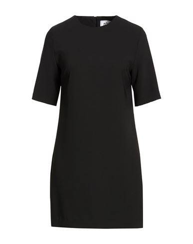 Woman Mini dress Black Size 10 Polyester, Elastane