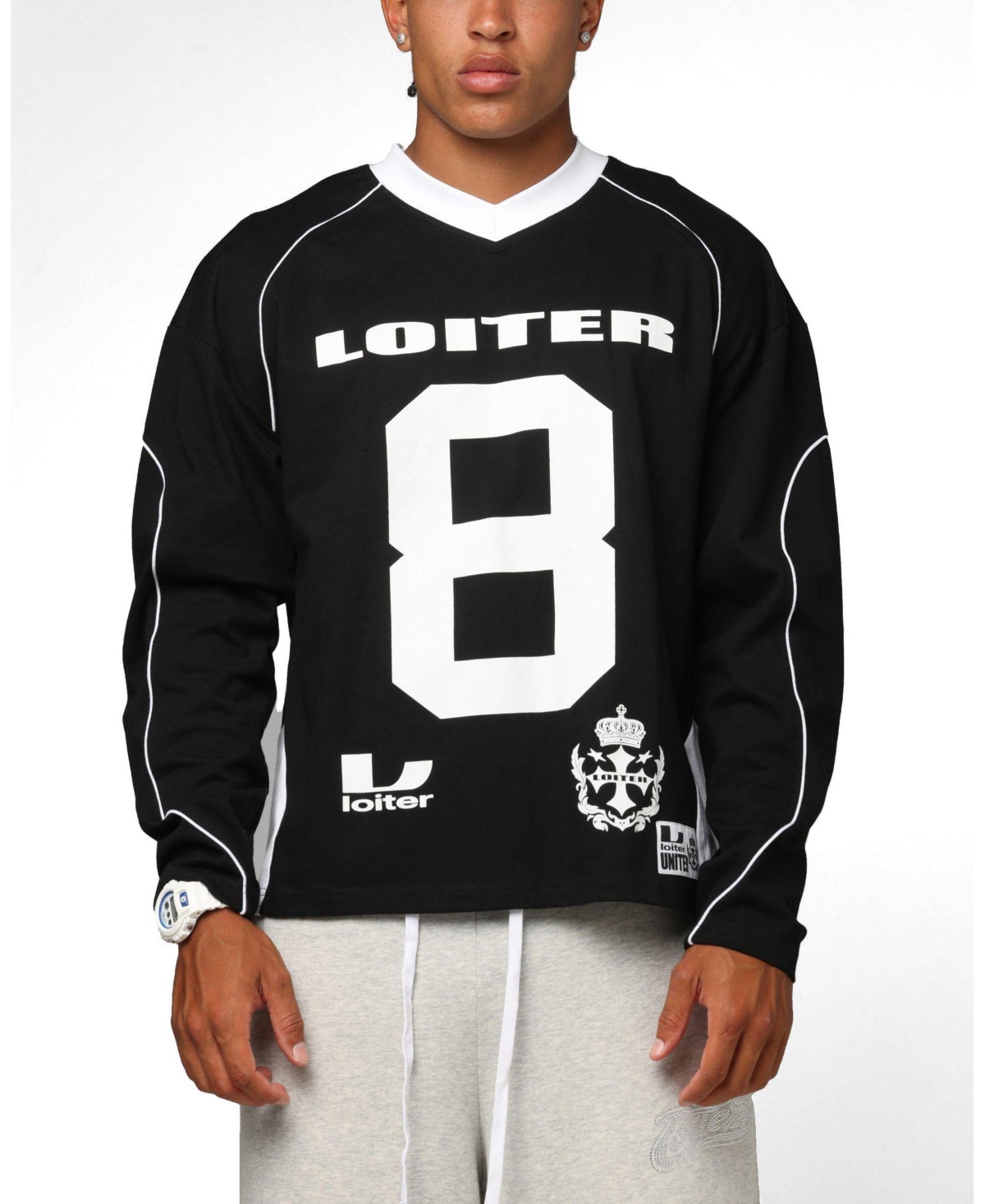 Men's World Cup Long Sleeve T-Shirt - Black