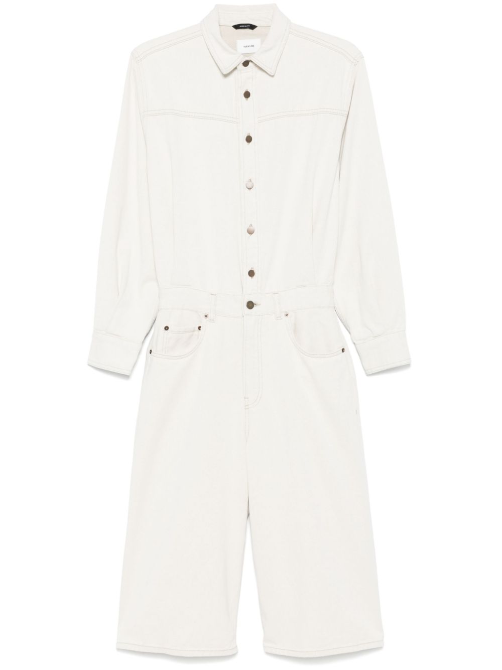 Tonya denim jumpsuit - Neutrals