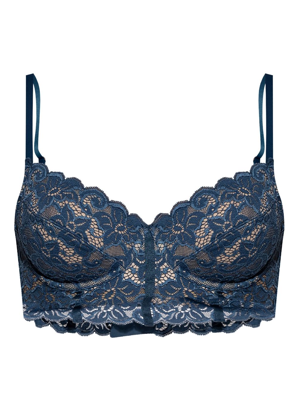 Lace bra - Blue