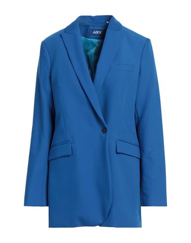 Woman Blazer Bright blue Size XS Recycled polyester, Viscose, Elastane