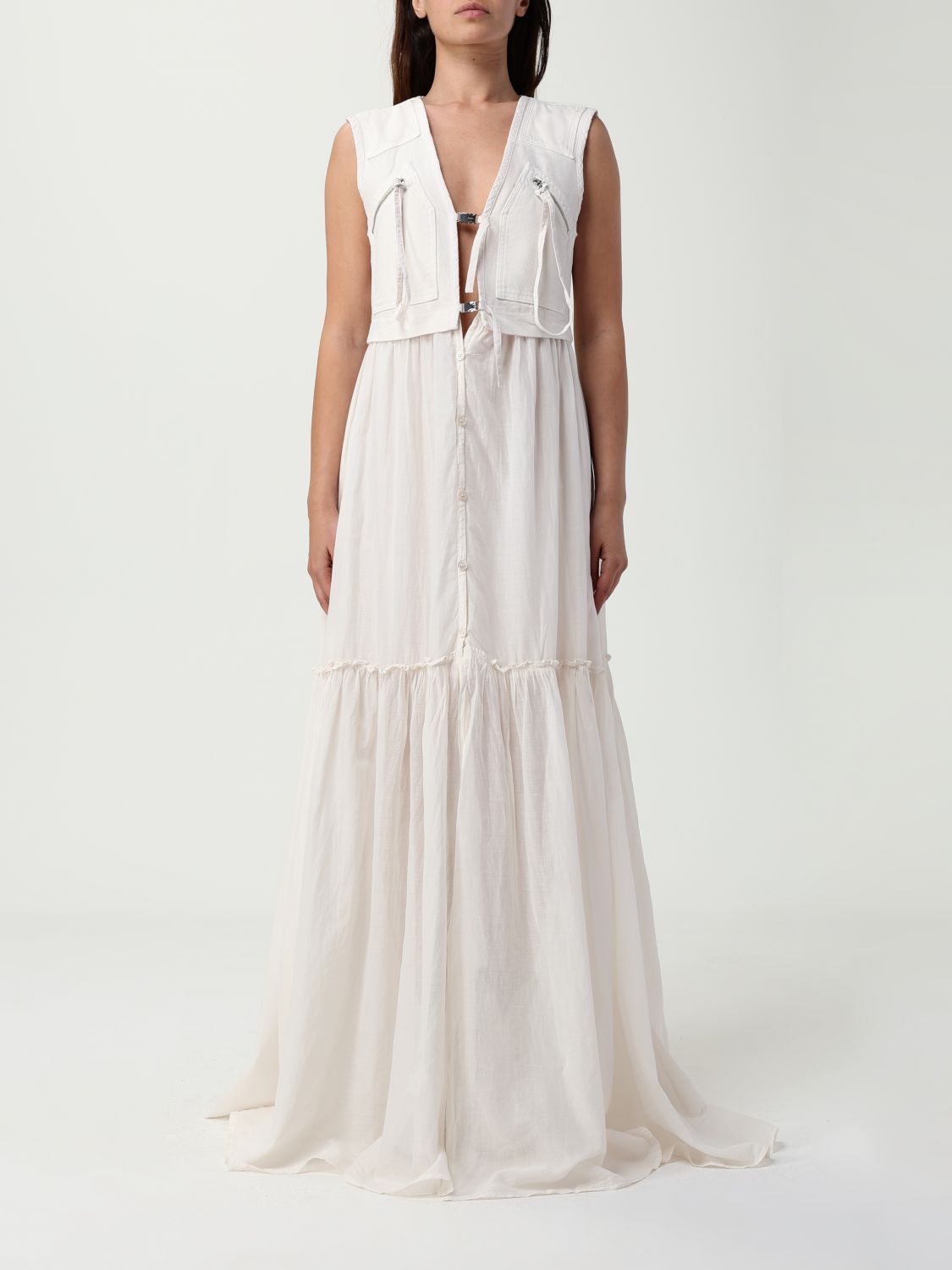 Dress Woman color White