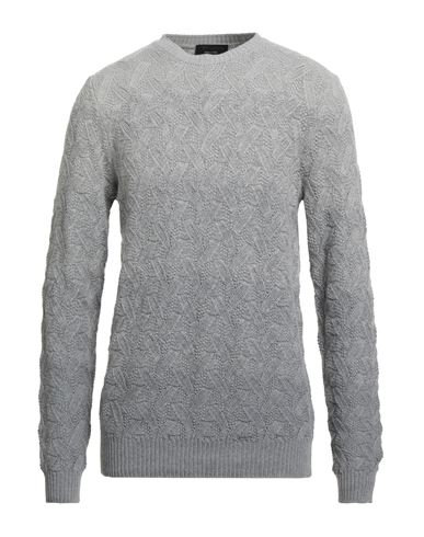 Man Sweater Grey Size L Wool, Viscose, Polyamide, Cashmere